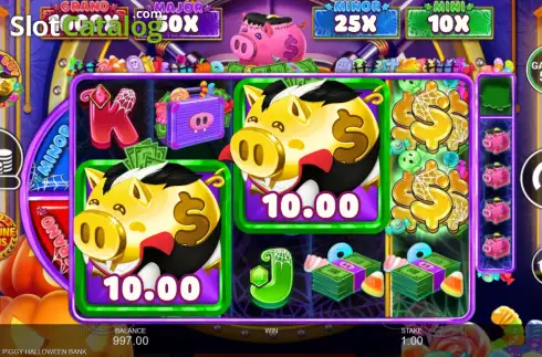 Οθόνη2. Bigger Piggy Halloween Bank Κουλοχέρης 