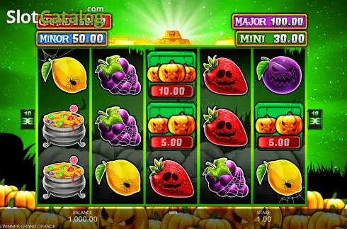 Οθόνη2. Halloween Golden Winner Grand Chance Κουλοχέρης 