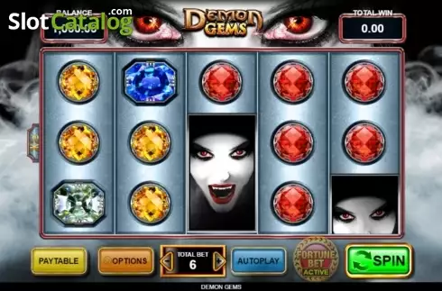 Οθόνη9. Demon Gems Κουλοχέρης