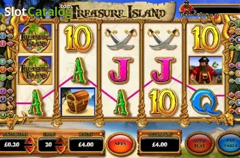 Οθόνη3. Treasure Island (Inspired) Κουλοχέρης