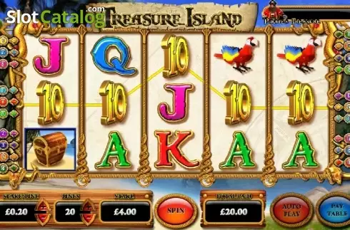 Οθόνη4. Treasure Island (Inspired) Κουλοχέρης