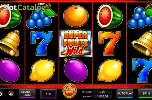 Οθόνη2. Super Fruits Wild Κουλοχέρης