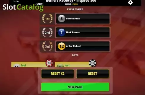 Οθόνη4. Rush Cars Go! Κουλοχέρης