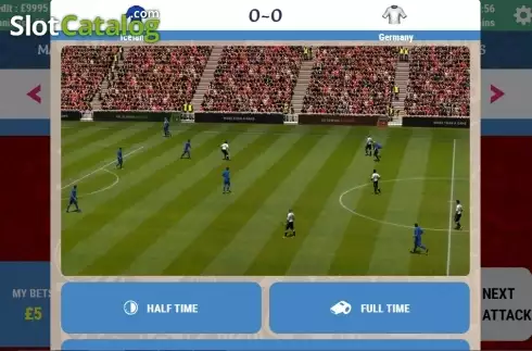 Οθόνη3. Rush World Cup Go! Κουλοχέρης