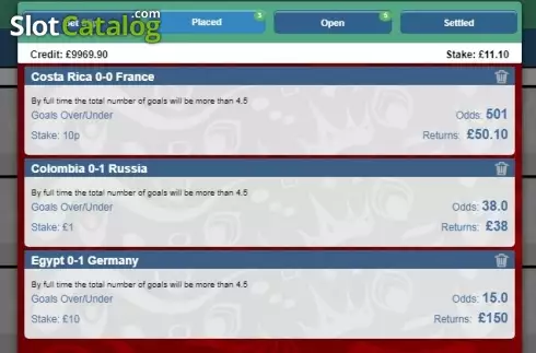 Οθόνη4. Rush World Cup Live Κουλοχέρης
