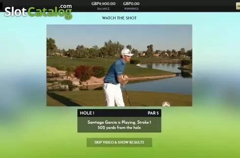 Οθόνη3. Rush Golf Live Κουλοχέρης