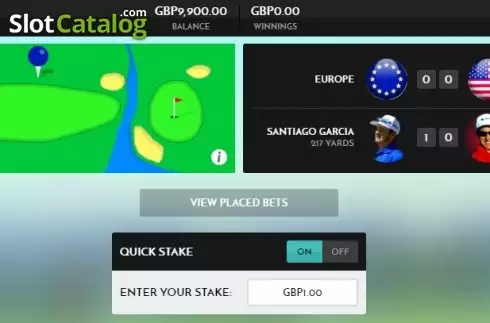 Οθόνη4. Rush Golf Live Κουλοχέρης