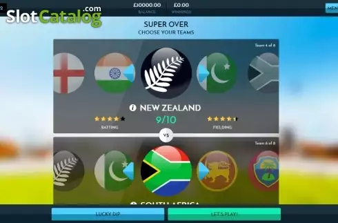 Οθόνη2. Rush Cricket Live Κουλοχέρης