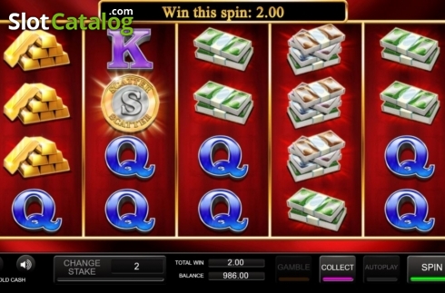 Οθόνη4. Gold Cash Κουλοχέρης