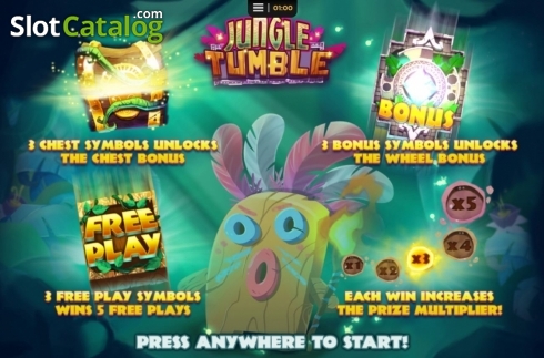 Οθόνη2. Jungle Tumble Κουλοχέρης