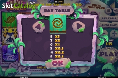 Οθόνη9. Jungle Tumble Κουλοχέρης