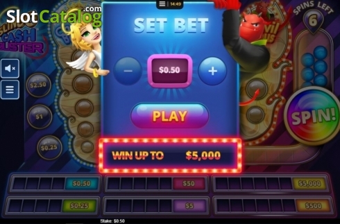 Οθόνη2. Slingo Cash Buster Κουλοχέρης