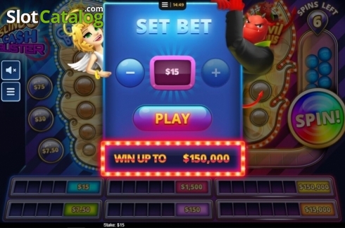 Οθόνη3. Slingo Cash Buster Κουλοχέρης