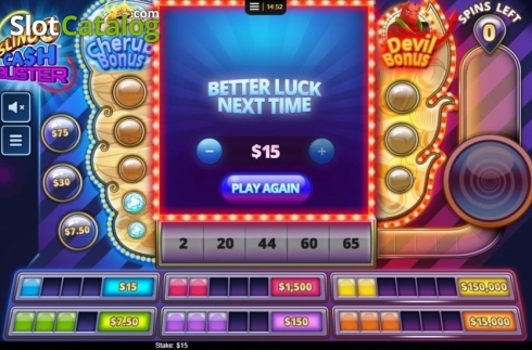 Οθόνη6. Slingo Cash Buster Κουλοχέρης