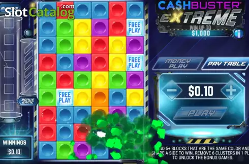 Οθόνη3. Cash Buster Extreme Κουλοχέρης