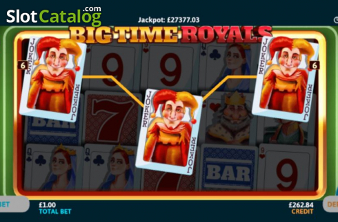Οθόνη5. Big Time Royals Κουλοχέρης