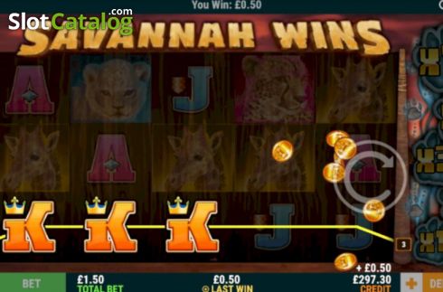 Οθόνη3. Savannah Wins Κουλοχέρης