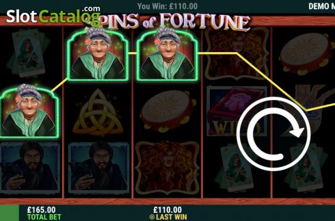 Οθόνη3. Spins of Fortune Κουλοχέρης
