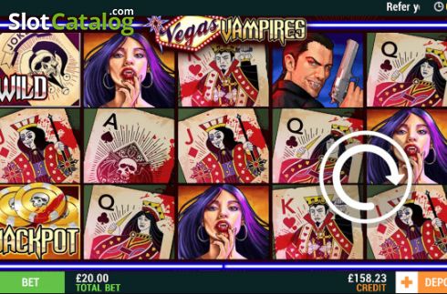 Οθόνη2. Vegas Vampires Κουλοχέρης