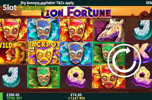Οθόνη2. Lion Fortune Κουλοχέρης