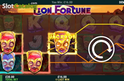 Οθόνη3. Lion Fortune Κουλοχέρης
