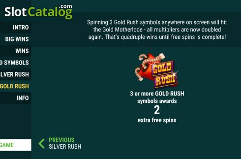 Οθόνη9. Lucky Gold Rush (Intouch Games) Κουλοχέρης