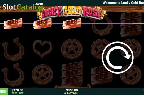 Οθόνη4. Lucky Gold Rush (Intouch Games) Κουλοχέρης