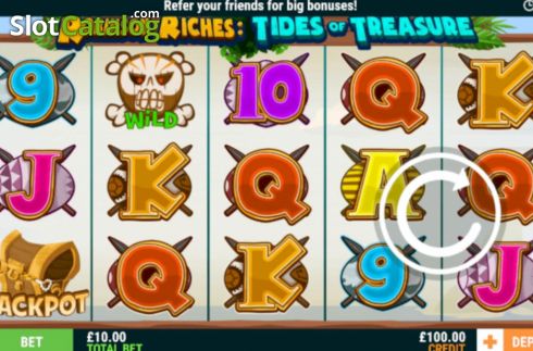 Οθόνη2. Robinson Riches: Tides of Treasure Κουλοχέρης