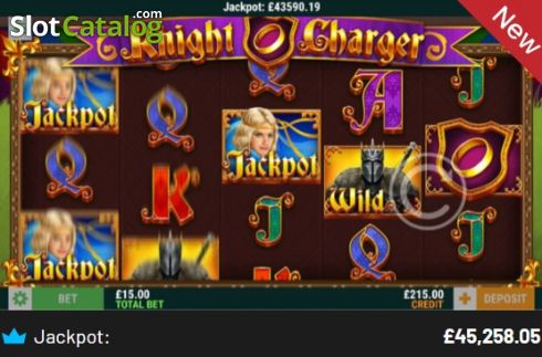 Οθόνη2. Knight Charger Κουλοχέρης