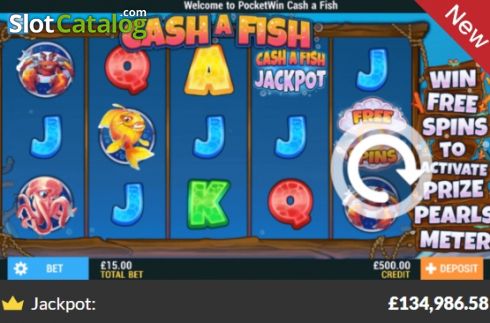 Οθόνη2. Cash a Fish Κουλοχέρης