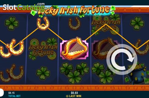 Οθόνη4. Lucky Irish Fortune Κουλοχέρης