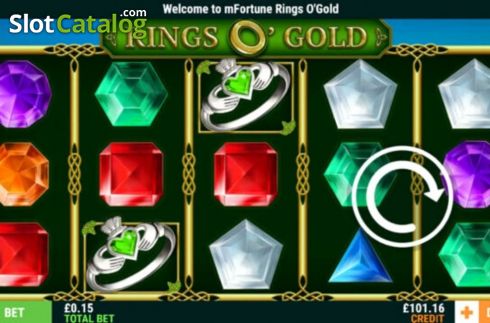 Οθόνη2. Rings of Gold Κουλοχέρης 