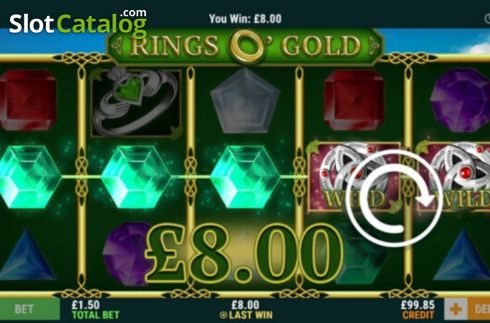 Οθόνη4. Rings of Gold Κουλοχέρης 