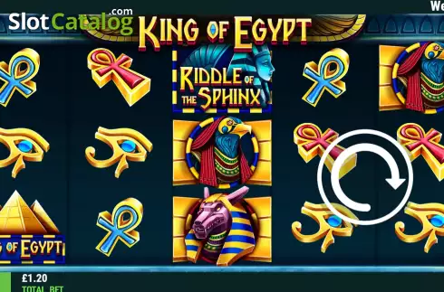 Οθόνη2. King of Egypt (Intouch Games) Κουλοχέρης