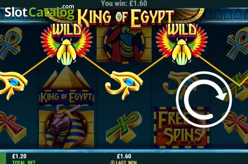 Οθόνη4. King of Egypt (Intouch Games) Κουλοχέρης