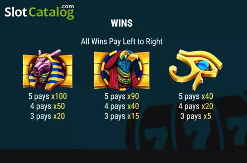 Οθόνη6. King of Egypt (Intouch Games) Κουλοχέρης