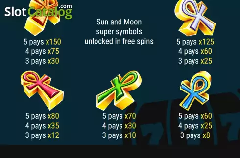 Οθόνη7. King of Egypt (Intouch Games) Κουλοχέρης