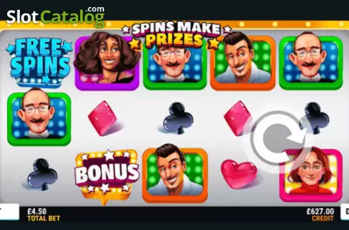 Οθόνη2. Spins Make Prizes Κουλοχέρης