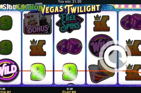 Οθόνη3. Vegas Twilight Κουλοχέρης 