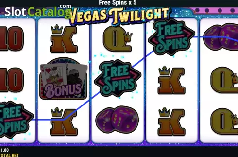 Οθόνη5. Vegas Twilight Κουλοχέρης 