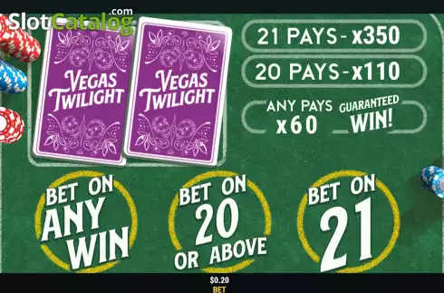 Οθόνη9. Vegas Twilight Κουλοχέρης 