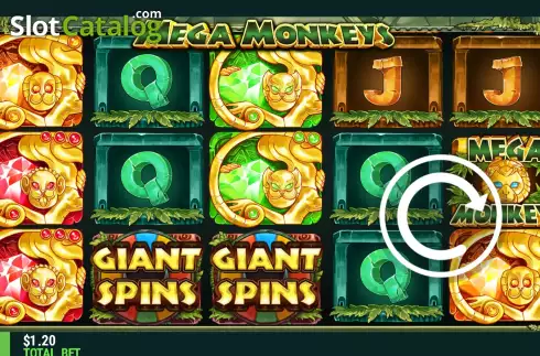 Οθόνη2. Mega Monkeys Κουλοχέρης