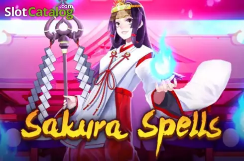 Sakura Spells Λογότυπο Sakura Spells Λογότυπο
