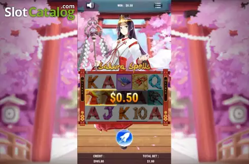 Οθόνη3. Sakura Spells Κουλοχέρης