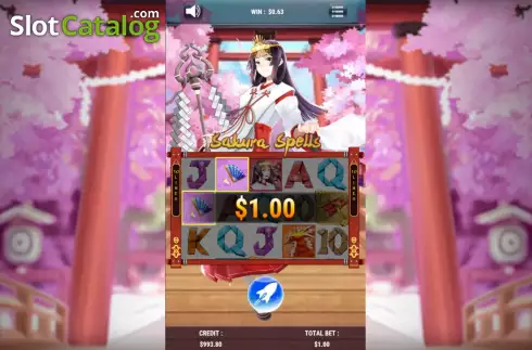 Οθόνη4. Sakura Spells Κουλοχέρης