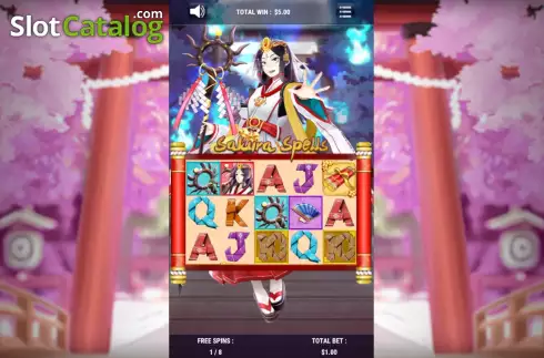 Οθόνη8. Sakura Spells Κουλοχέρης