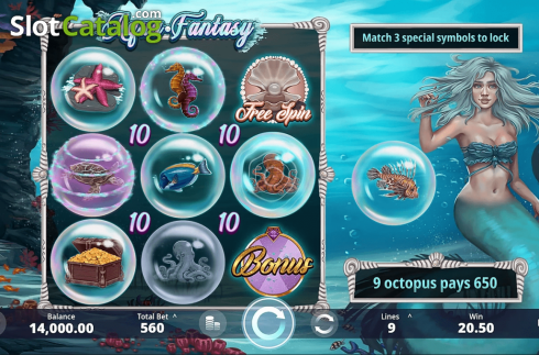 Οθόνη2. Aqua Fantasy Κουλοχέρης