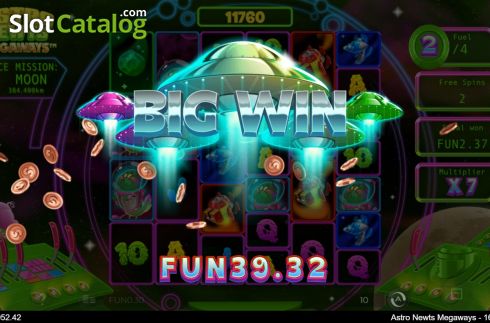 Οθόνη6. Astro Newts Megaways Κουλοχέρης 