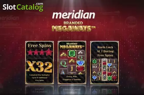 Οθόνη2. Meridian Branded Megaways Κουλοχέρης