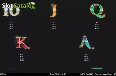 Οθόνη8. Skol Casino Branded Megaways Κουλοχέρης